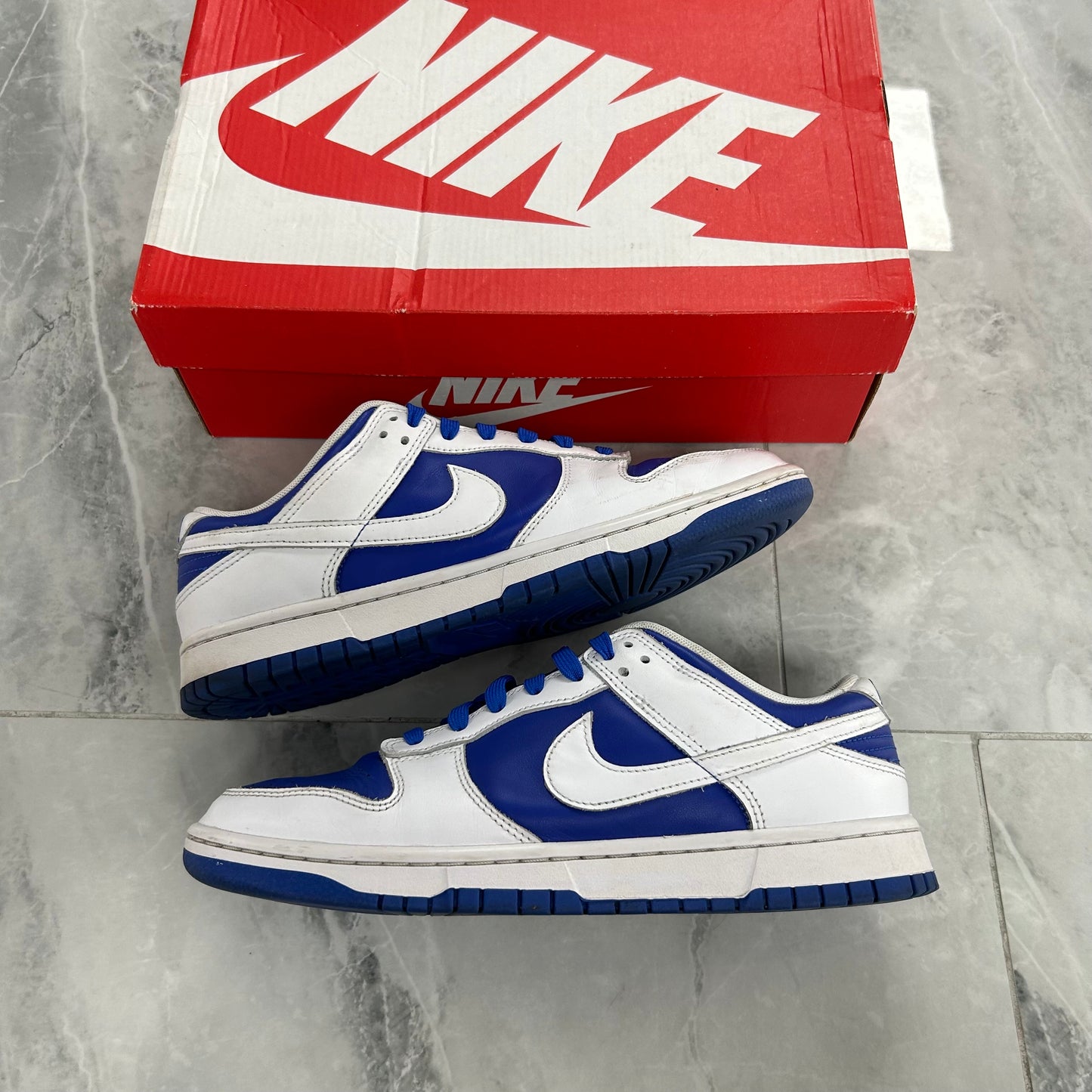 Nike Dunk Low Racer Blue White (USED)