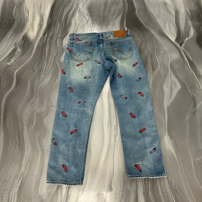 Icecream All Caps Jeans Faded