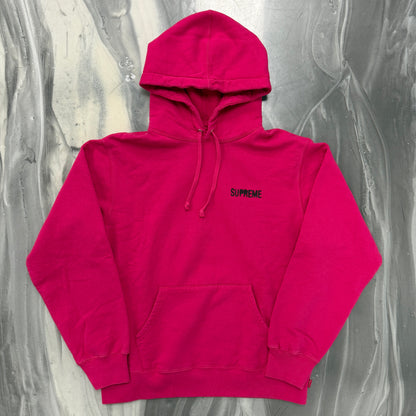 Supreme Restless Youth Hoodie Fuchsia