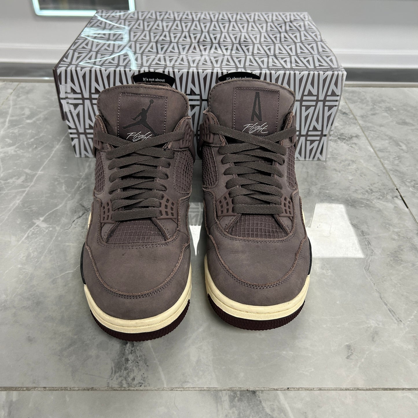 Jordan 4 Retro SP A Ma Maniére Violet Ore (USED)