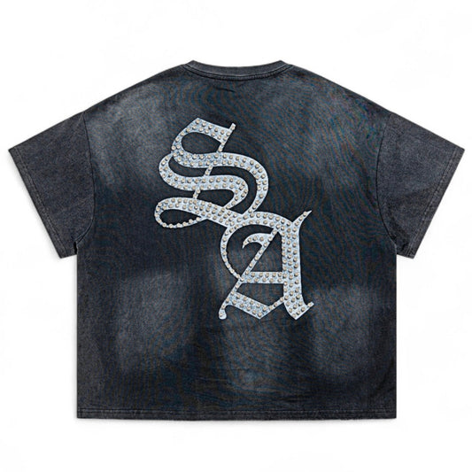 STILE DE AMOR No Stylist Tee Black — back — Cold Shoulder Kicks Palm Beach