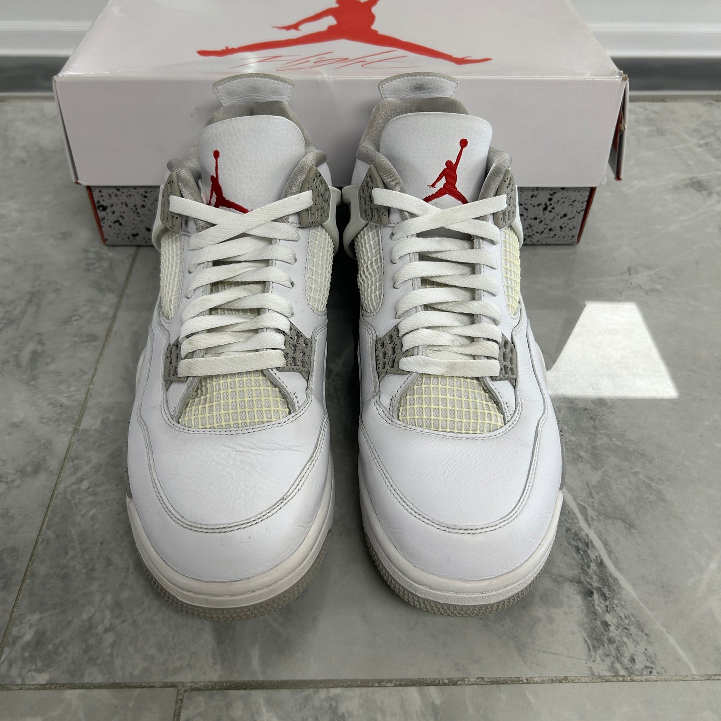 Jordan 4 Retro White Oreo 2021 (USED)