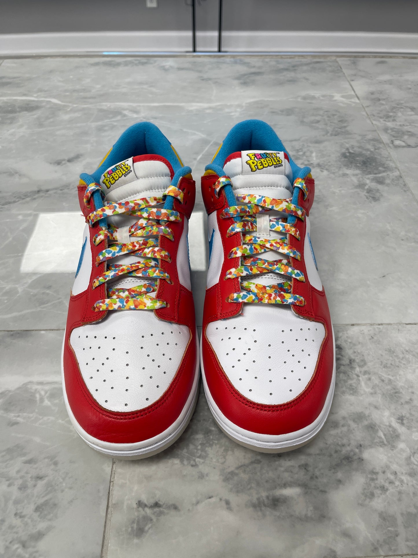 Nike Dunk Low QS LeBron James Fruity Pebbles (USED NO BOX)