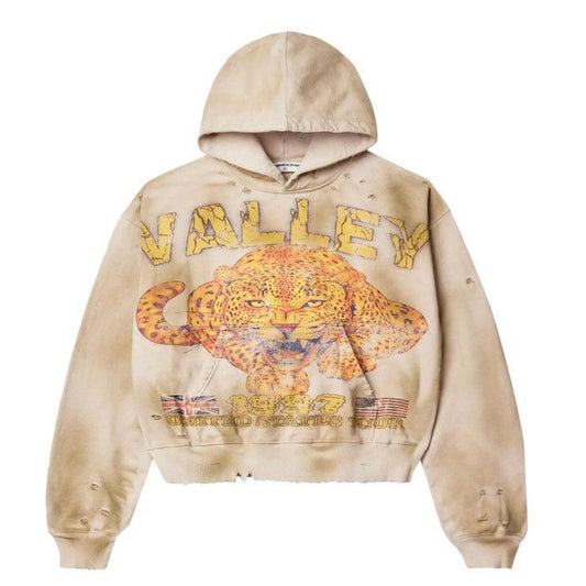 Vale Forever Cheetah Pullover
Hoodie Tan