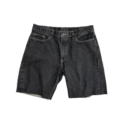 Black Vintage Jean Cut Jorts