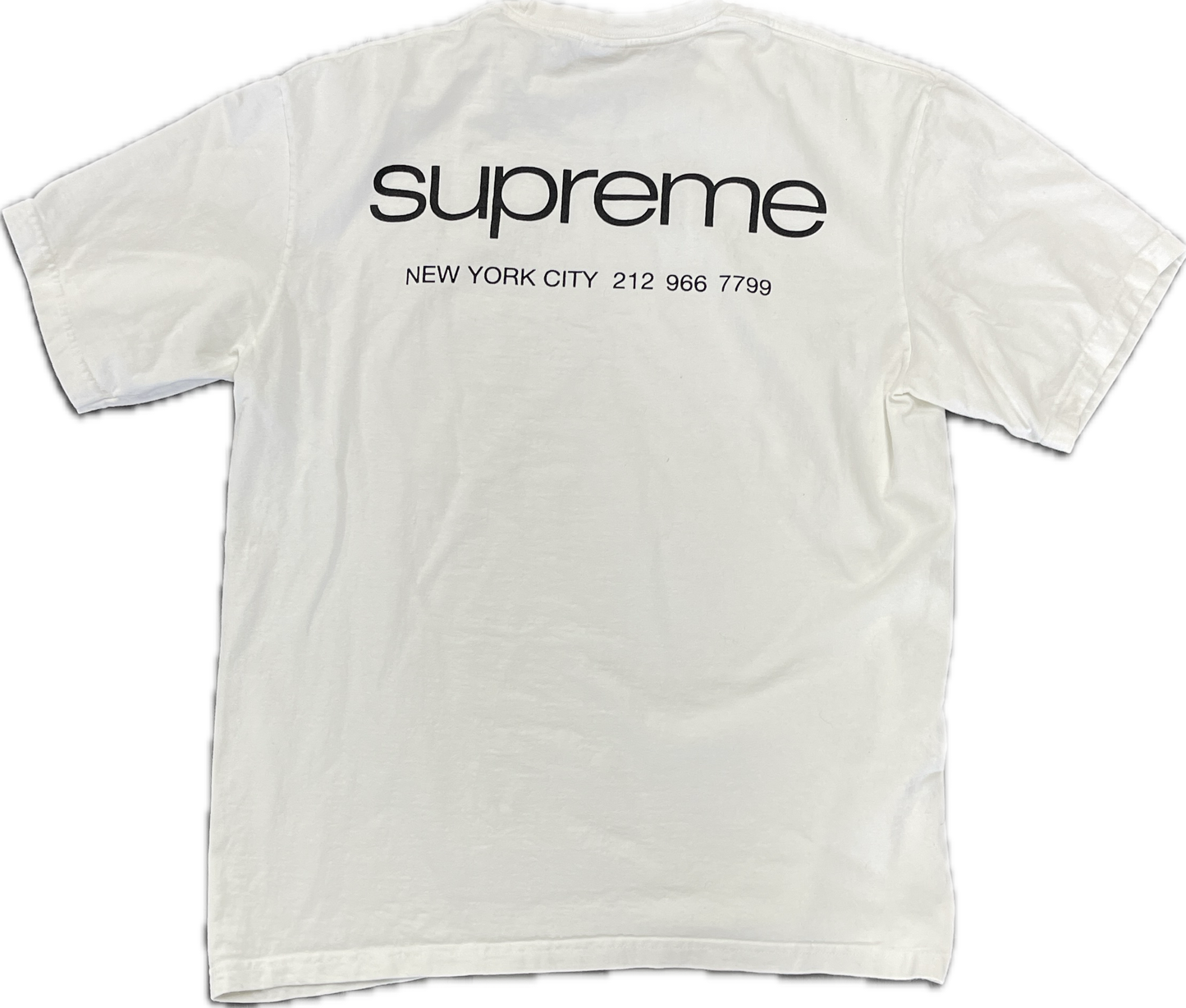 Supreme Phone Number T-shirt (USED)
