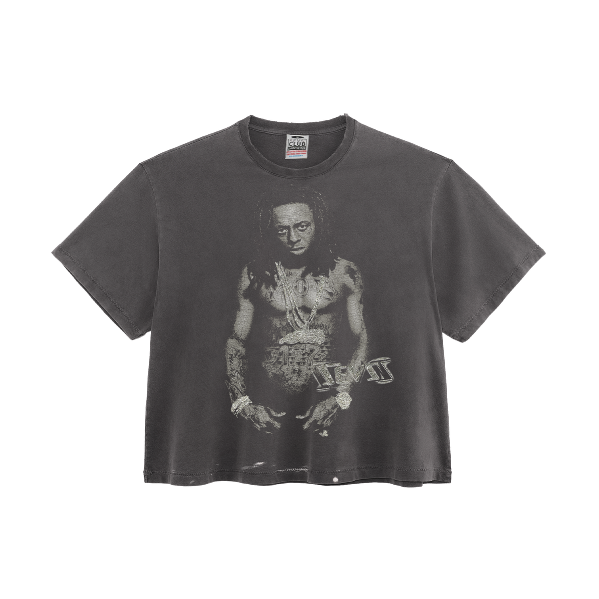 Triple Sevens Weezy Tee Vintage Washed Black