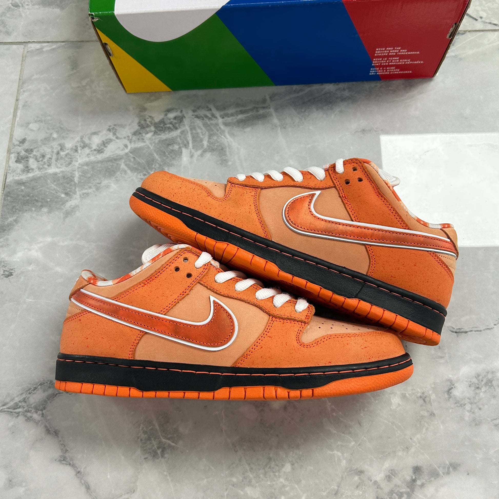 Nike SB Dunk Low Concepts Orange Lobster - view 2