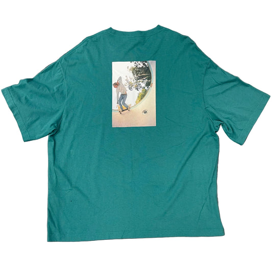 Lanvin graphic print logo tee — view 2