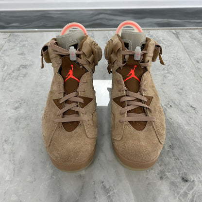Travis Scott x Air Jordan 6 Retro British Khaki (Used)(No Box)