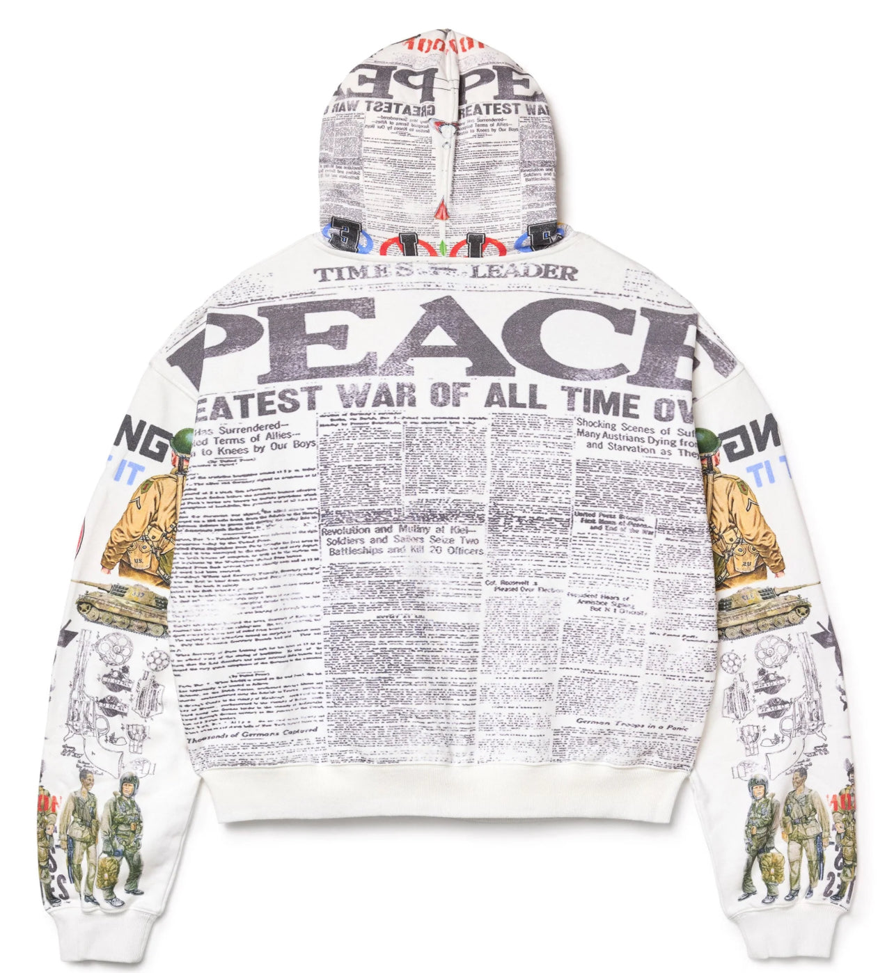 VALE FOREVER PEACE ZIP UP