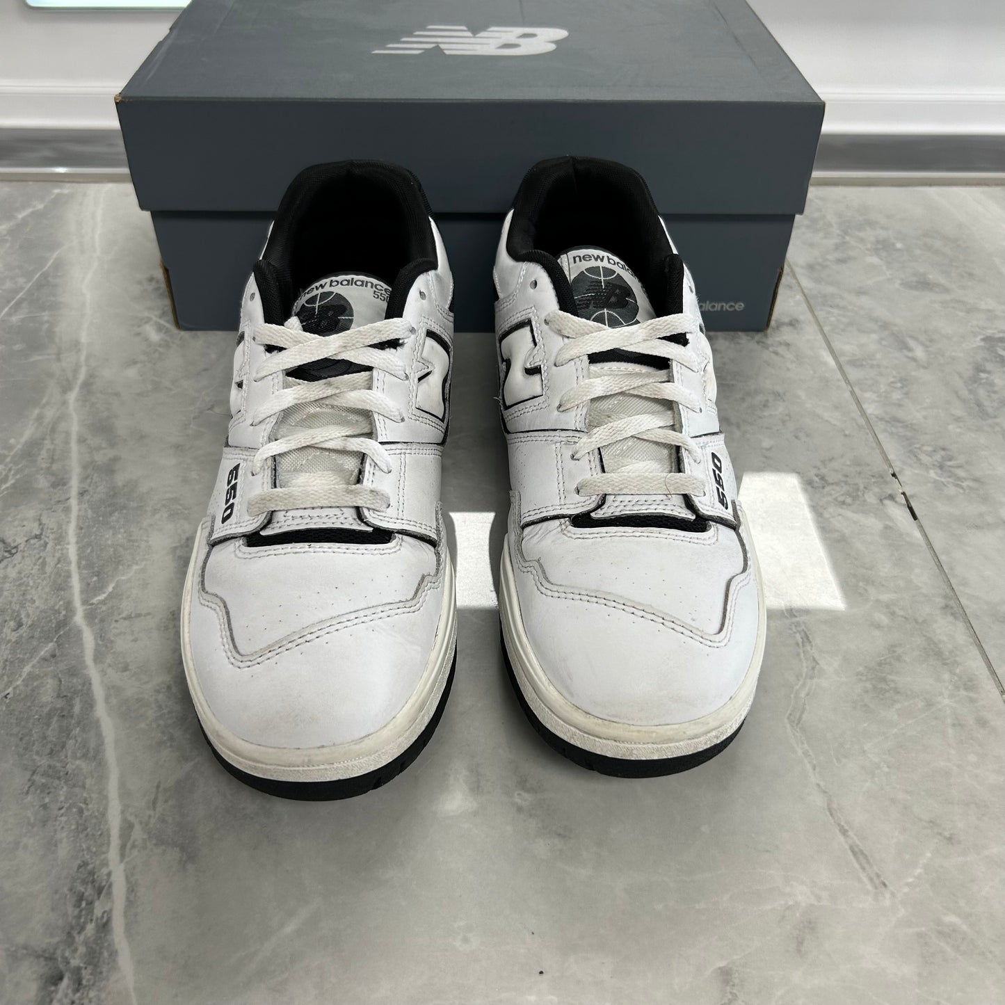 New Balance 550 White Black (USED)