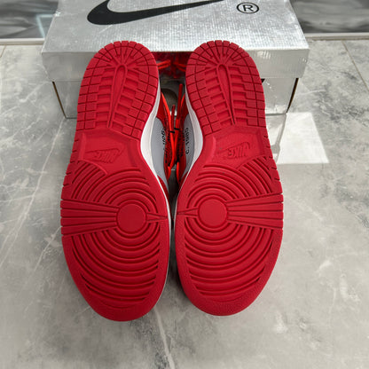 Nike Dunk Low Off-White University Red (USED)