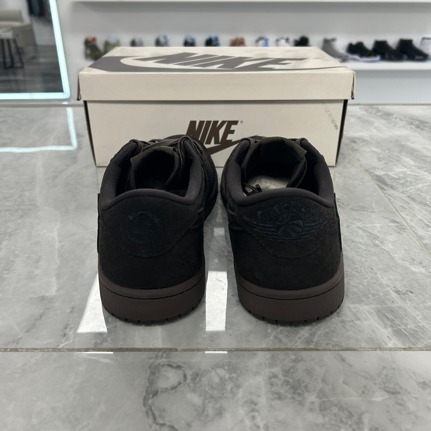 Jordan 1 Low Retro Travis Scott Brown Velvet (USED)