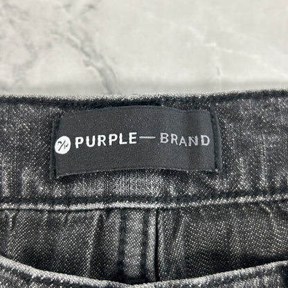 Purple Brand Grey Wash Denim - view 5