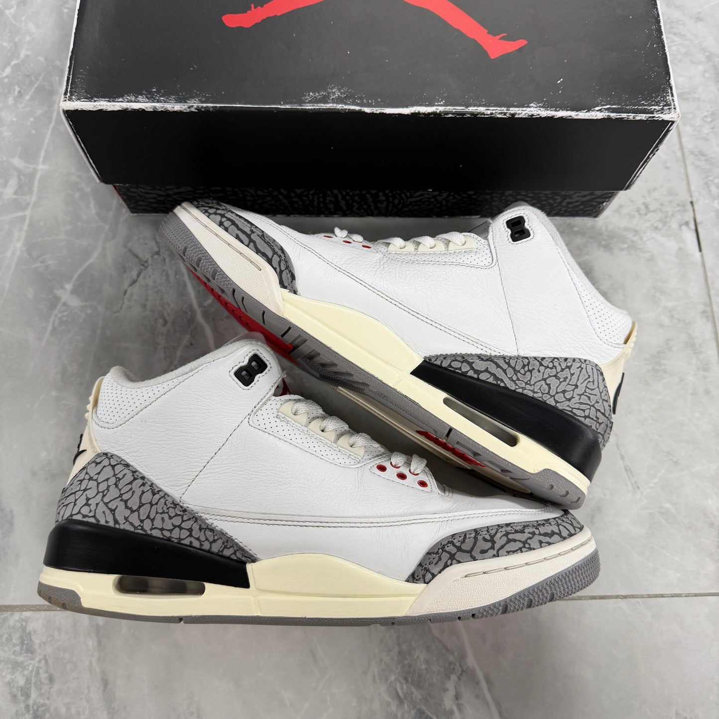 Air Jordan 3 Retro White Cement Reimagined (Used)