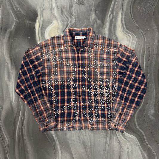 Vale Forever American Cup Long Sleeve Flannel Navy Red - view 2