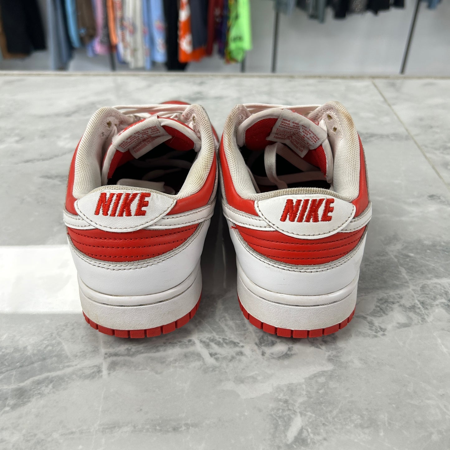 Nike Dunk Low Championship Red (USED NO BOX)