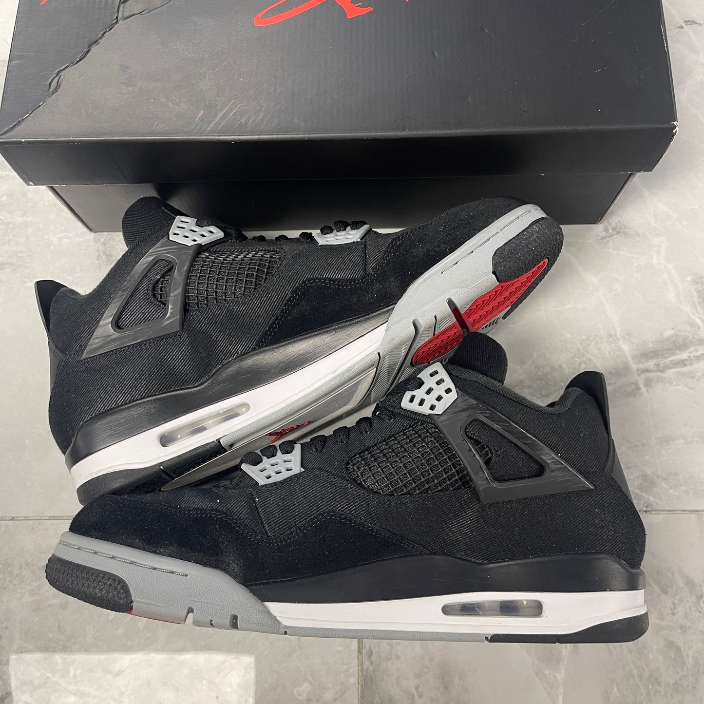 Jordan 4 Retro SE Black Canvas (USED)