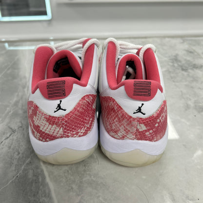 Jordan 11 Retro Low Pink Snakeskin (2019) (USED NO BOX)