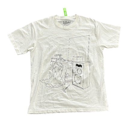 Virgil Abloh Canary Yellow WATERCOLOR Jazz Hours