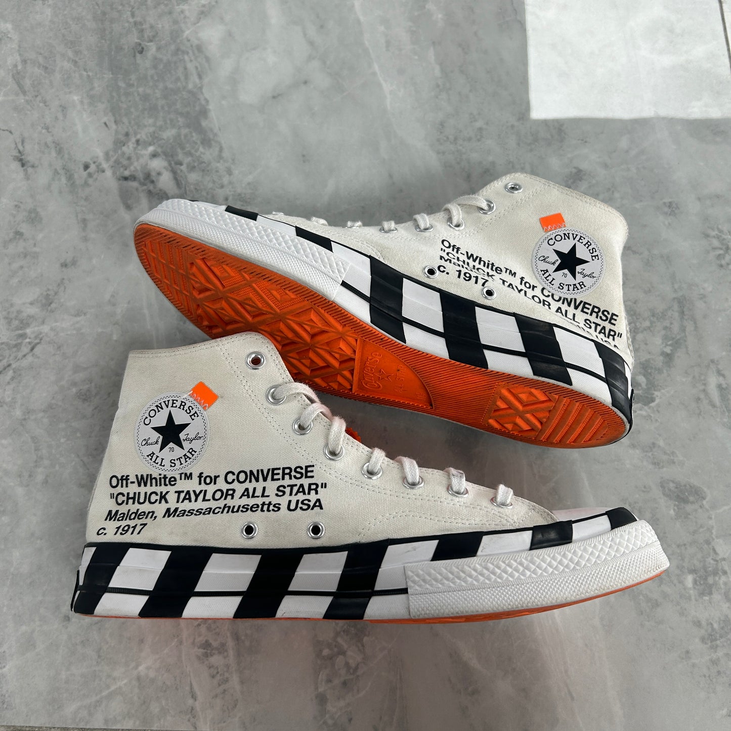 Converse Chuck Taylor All Star 70 Hi Off-White (USED NO BOX)