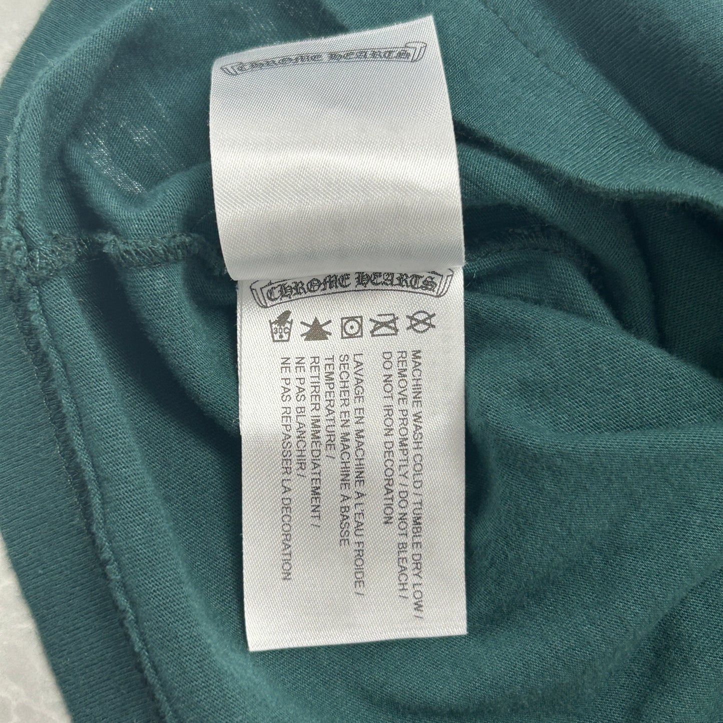 Chrome Hearts Horseshoe Long-Sleeve 'Green/Yellow'