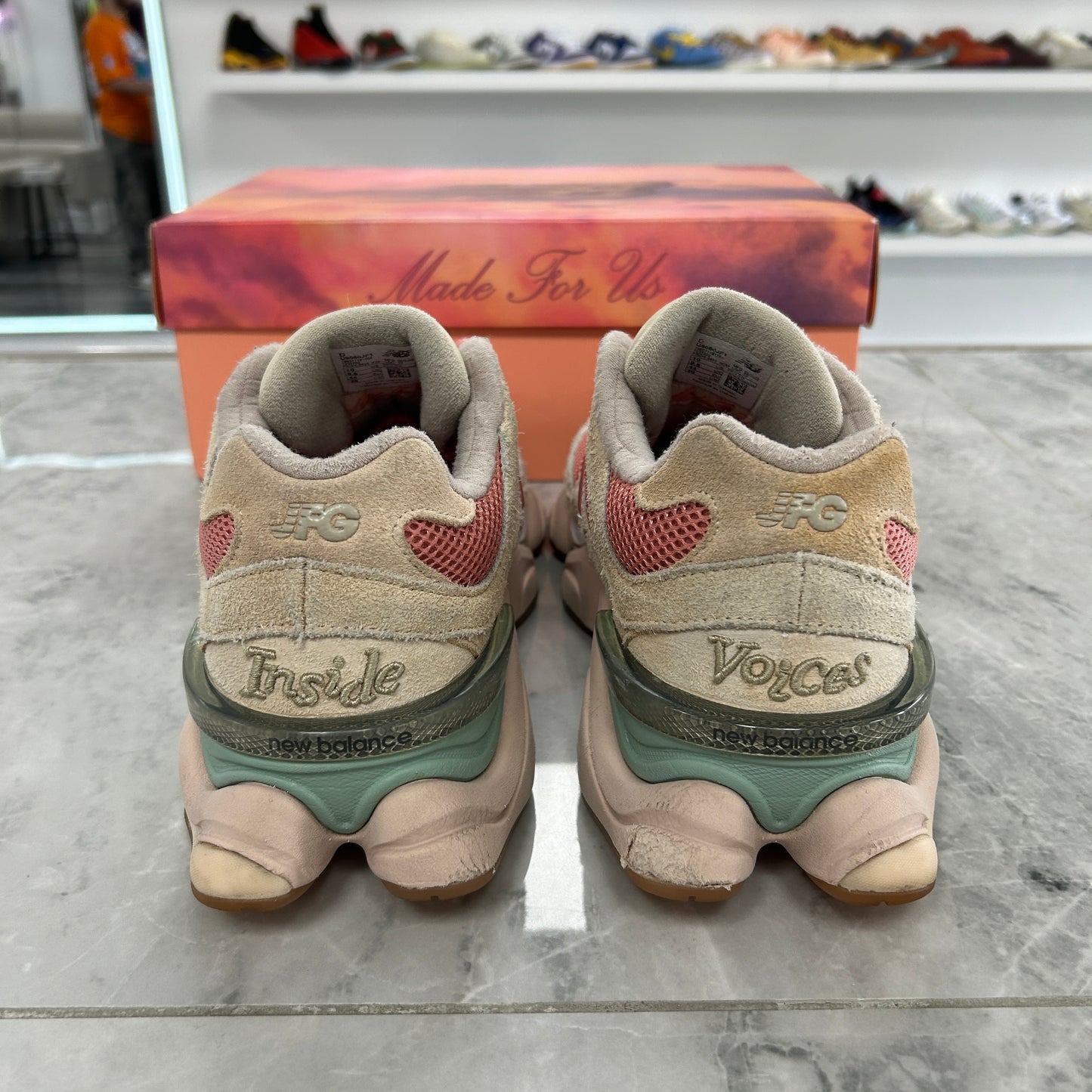 New Balance 9060 Joe Freshgoods Inside Voices Penny Cookie Pink (USED)