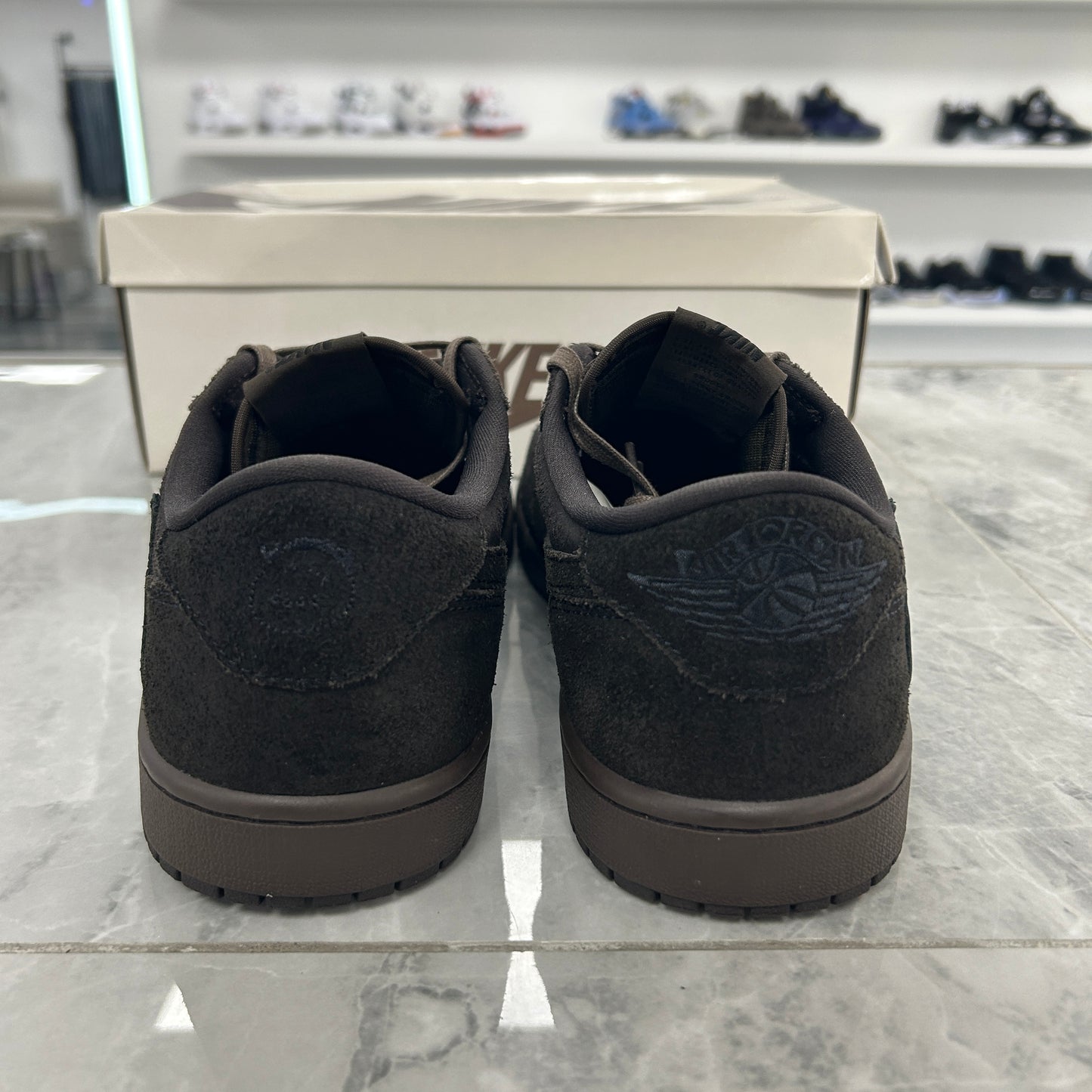 Jordan 1 Low Retro Travis Scott Brown Velvet (USED)