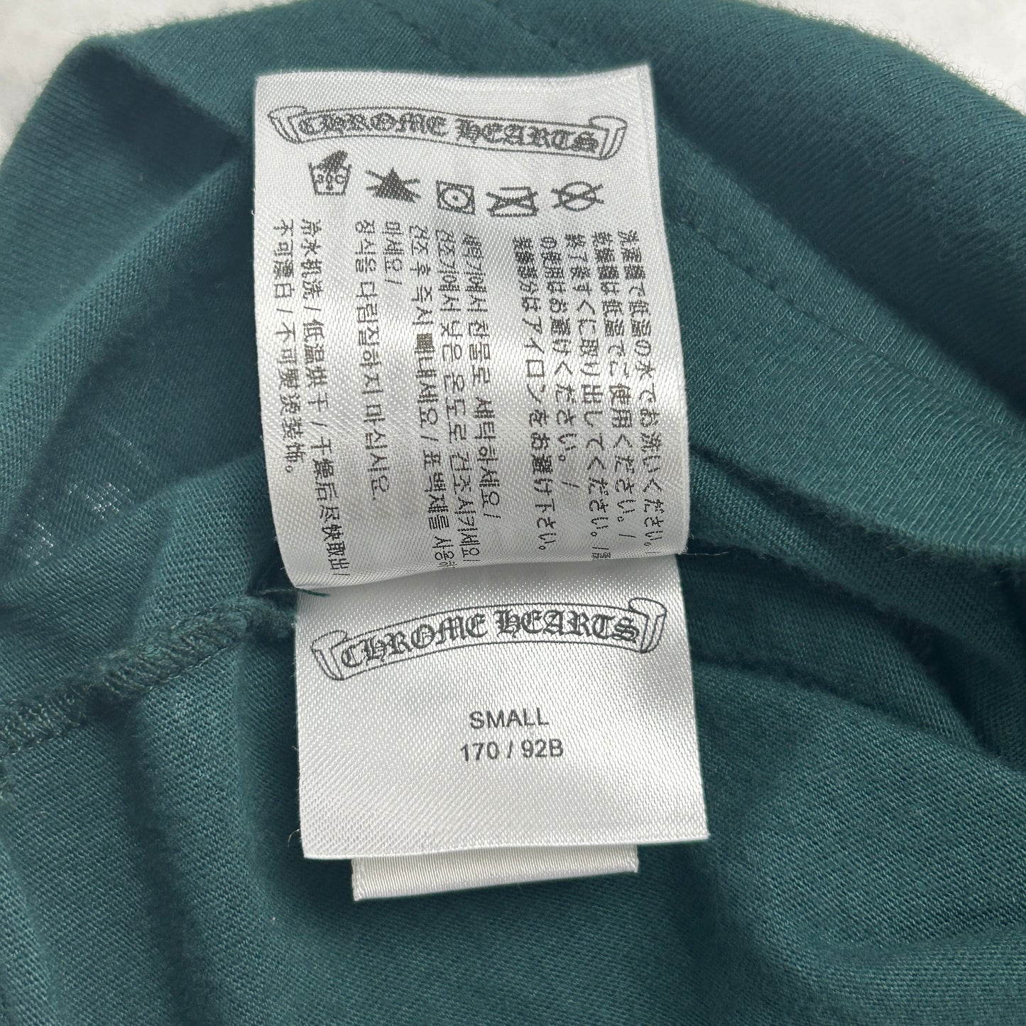 Chrome Hearts Horseshoe Long-Sleeve 'Green/Yellow'
