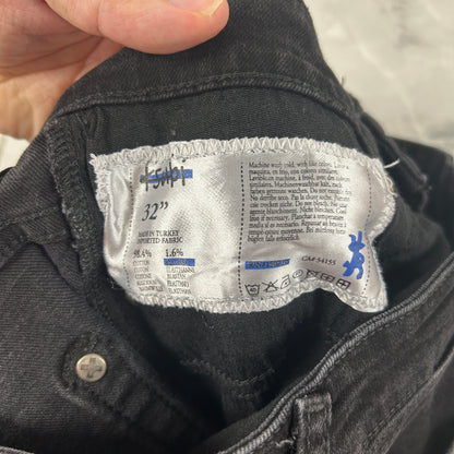 Ksubi Van Winkle Laid Black Sting Denim