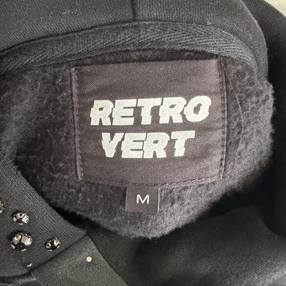 Retrovert Never Been Normal Hoodie Black
