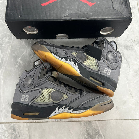 Jordan 5 Retro Off-White Black - view 2