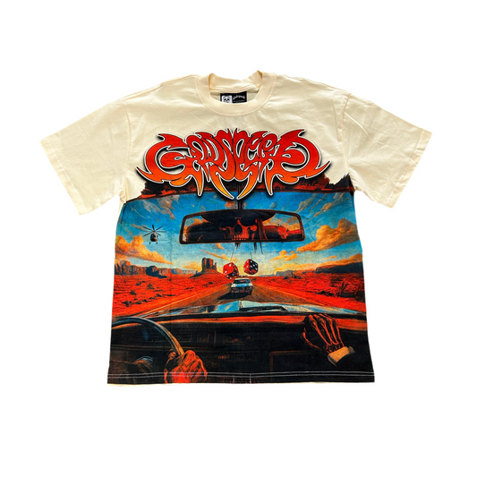 Godspeed On The Run Stone Wash Tee