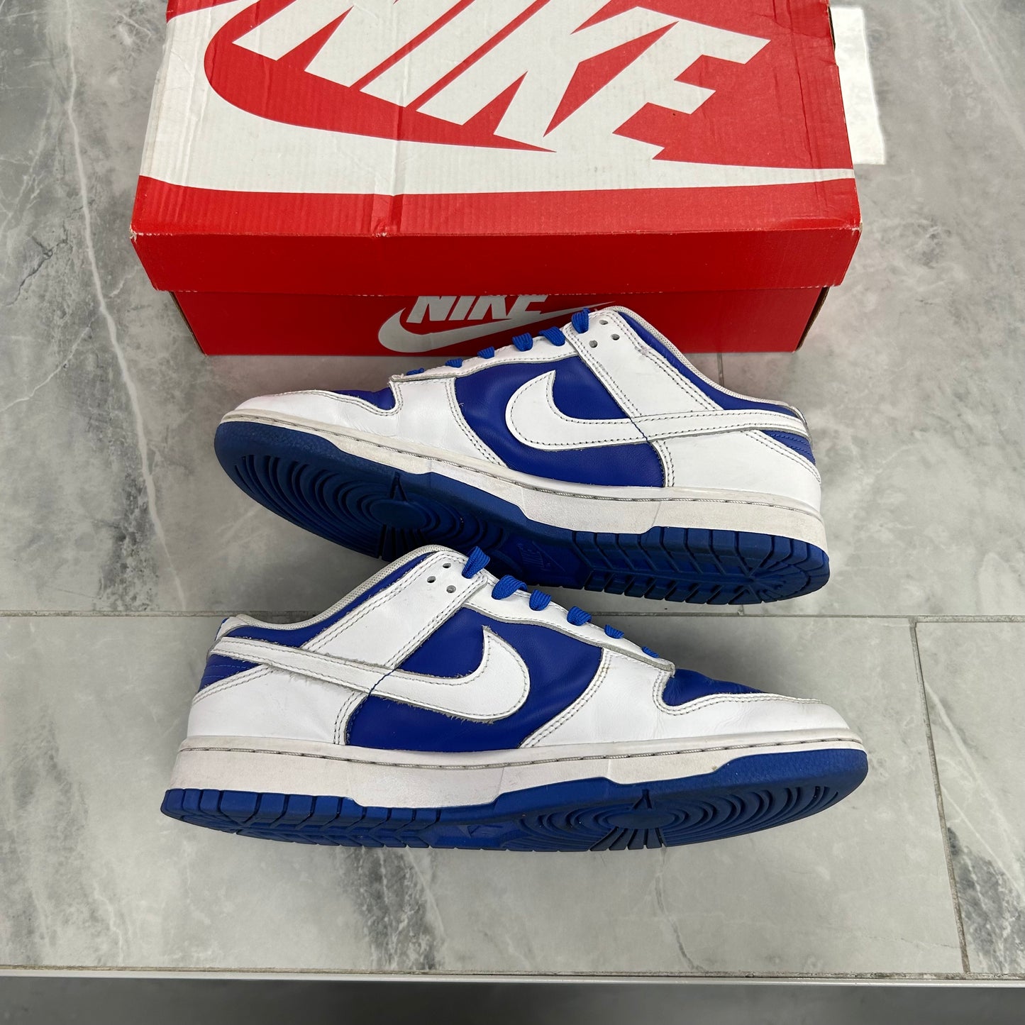 Nike Dunk Low Racer Blue White (USED)