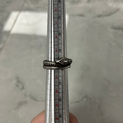 Gucci Garden Snake Ring Silver