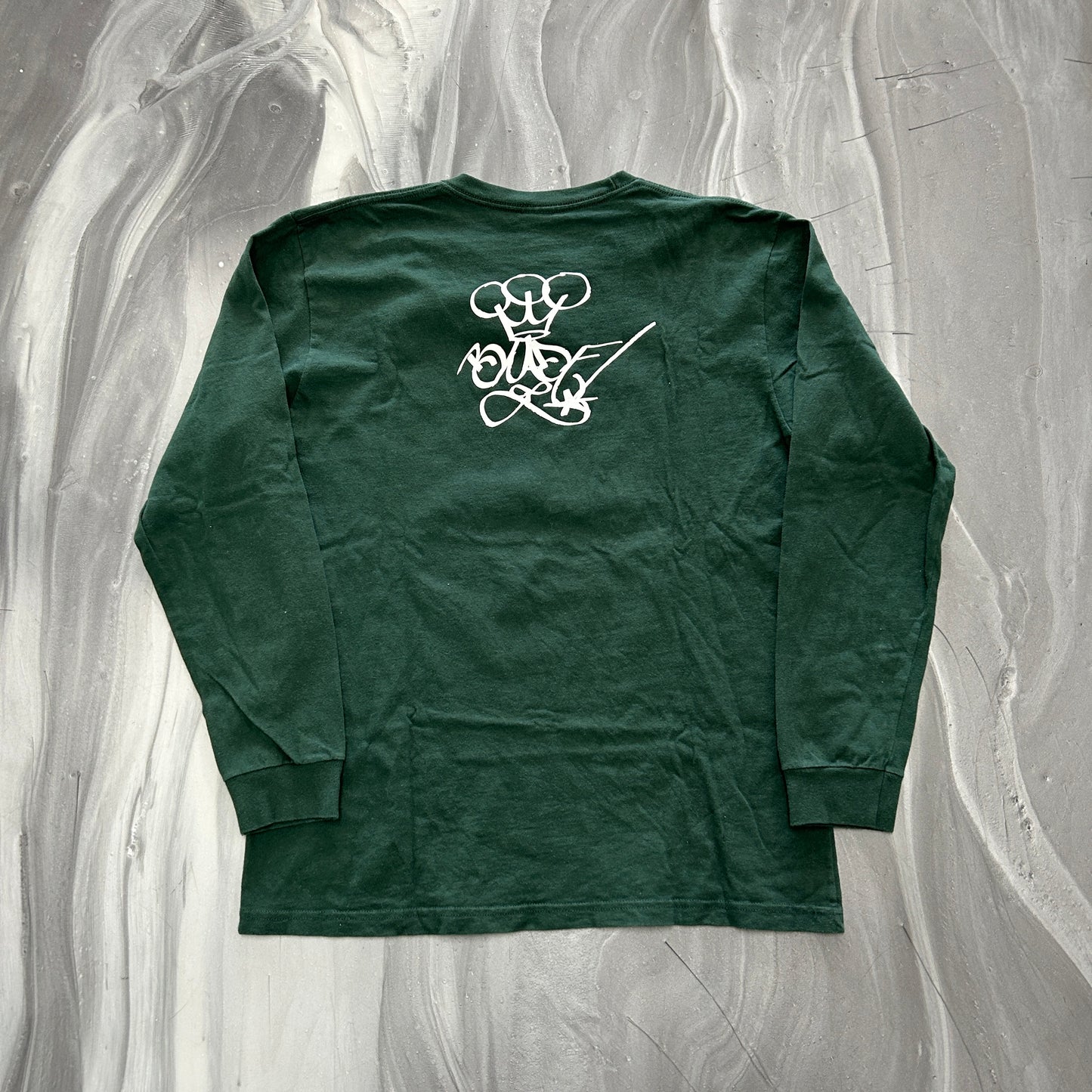 Supreme Blade Grid Long sleeve Tee Dark Green