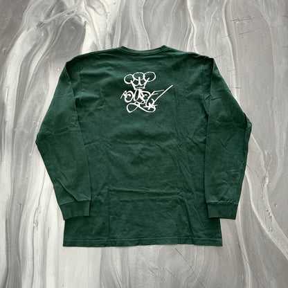 Supreme Blade Grid Long sleeve Tee Dark Green