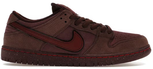 Nike SB Dunk Low City of Love Burgundy Crush