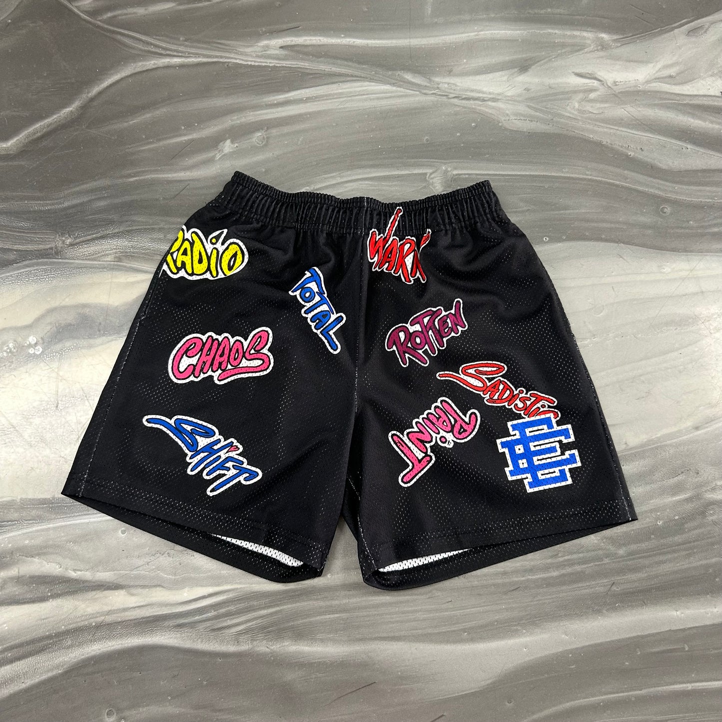 Eric Emanuel x Matty Boy EE Shorts Black/Blue