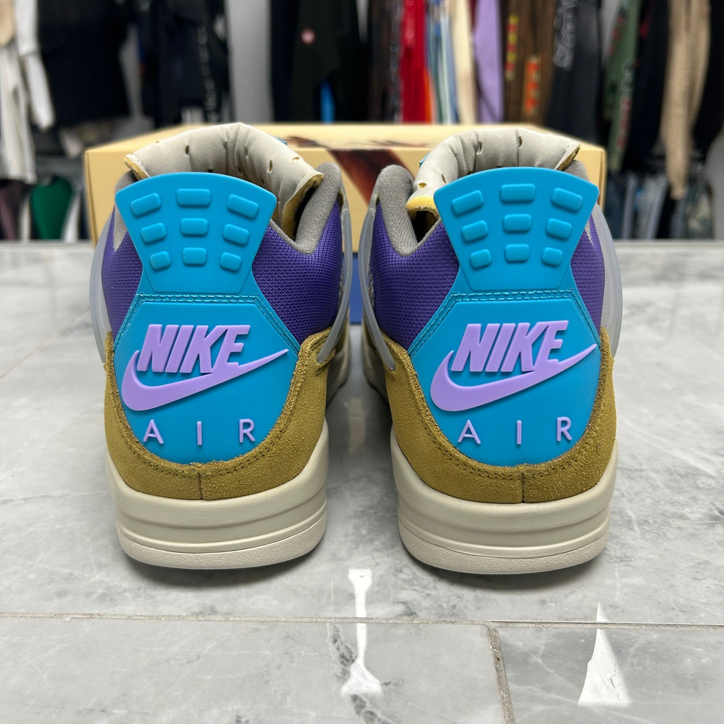 Jordan 4 Retro SP 30th Anniversary Union Desert Moss (USED)