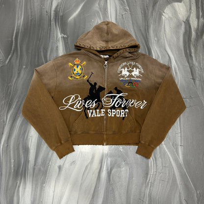 Vale Forever Vanderbilt Zip Up
Brown