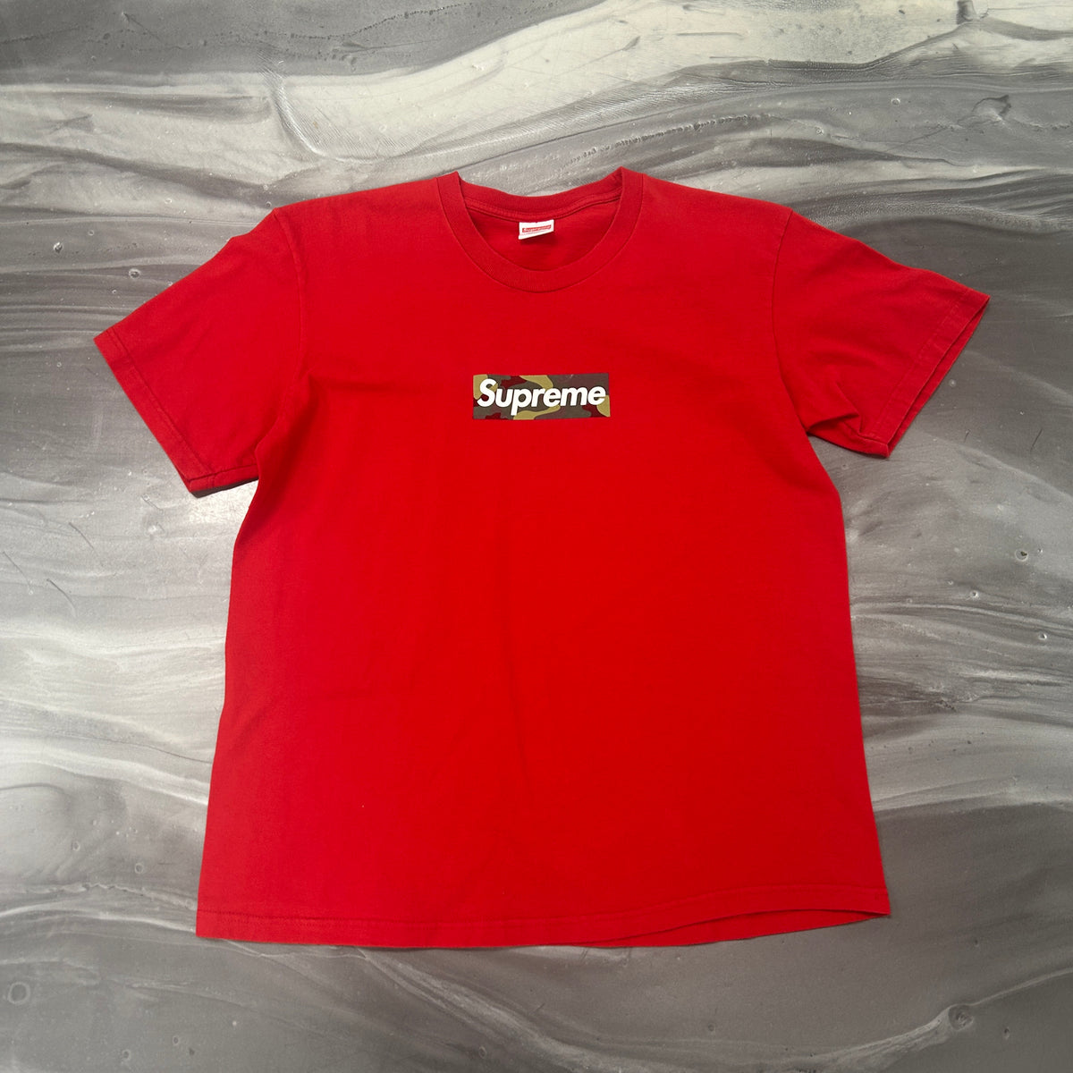 Supreme Box Logo Tee Red