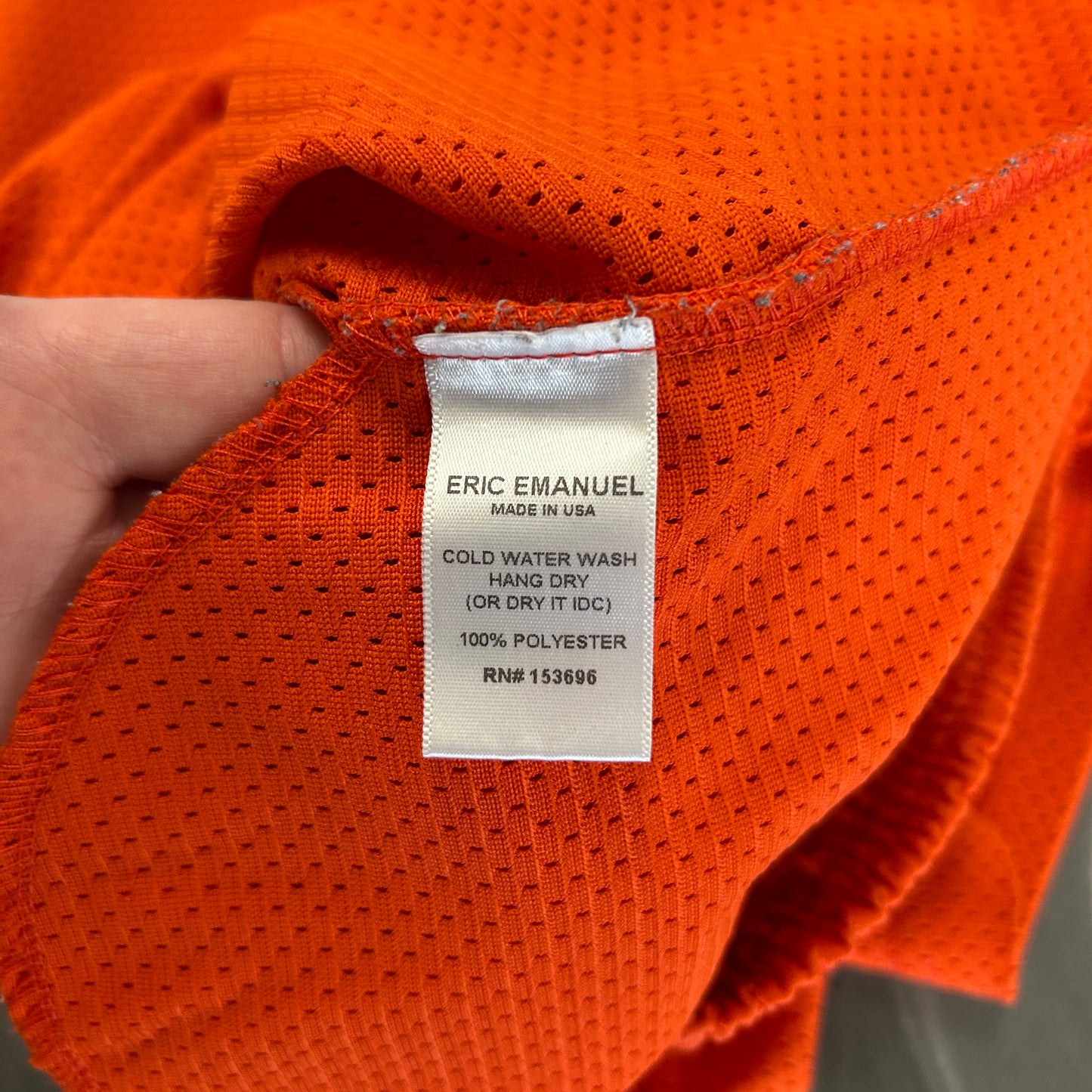 Eric Emanuel EE Basic/Core Short Orange/White