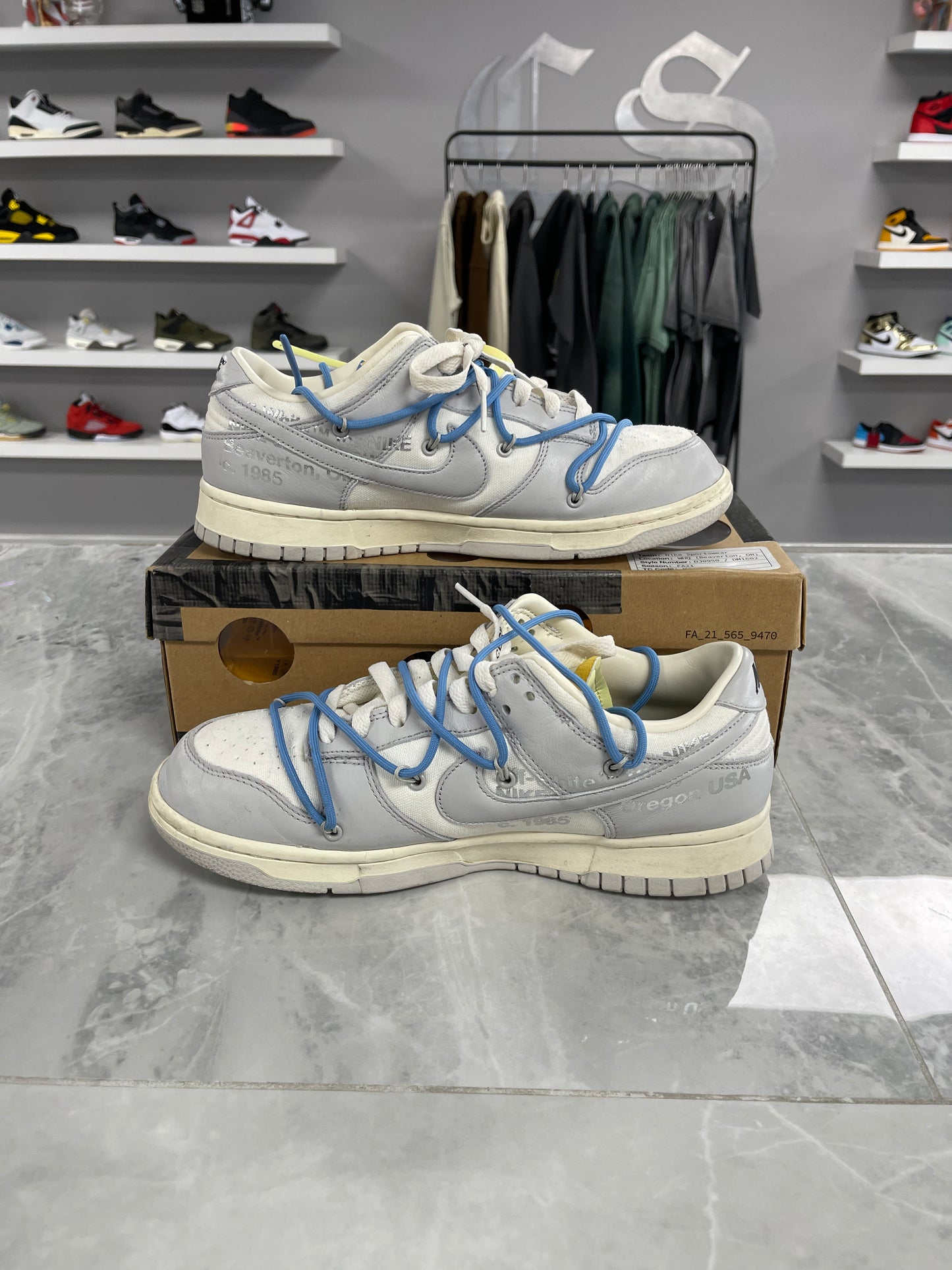 Nike Dunk Low Off-White Lot 5 (USED)