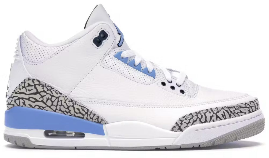 Jordan 3 Retro UNC (2020)(USED NO BOX)