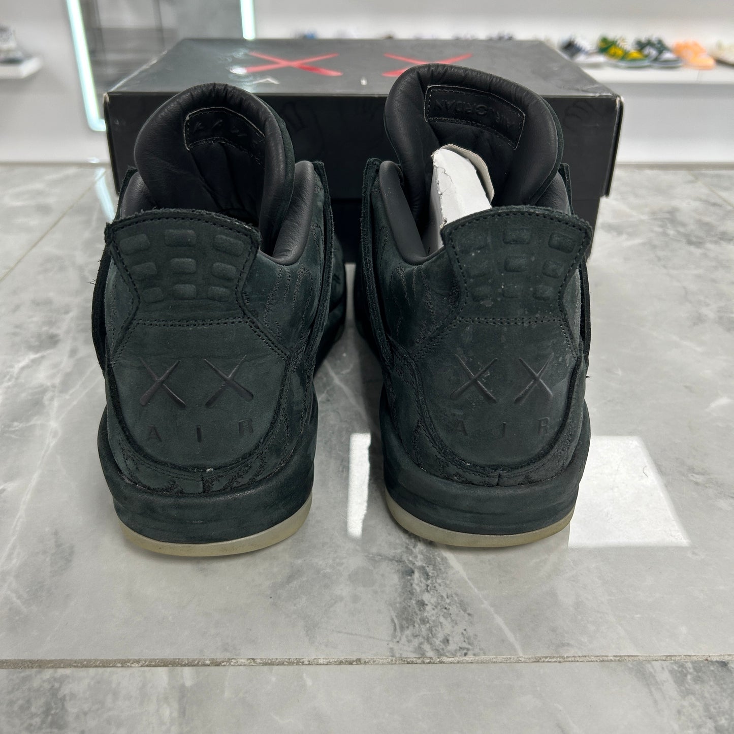 Jordan 4 Retro Kaws Black (USED)