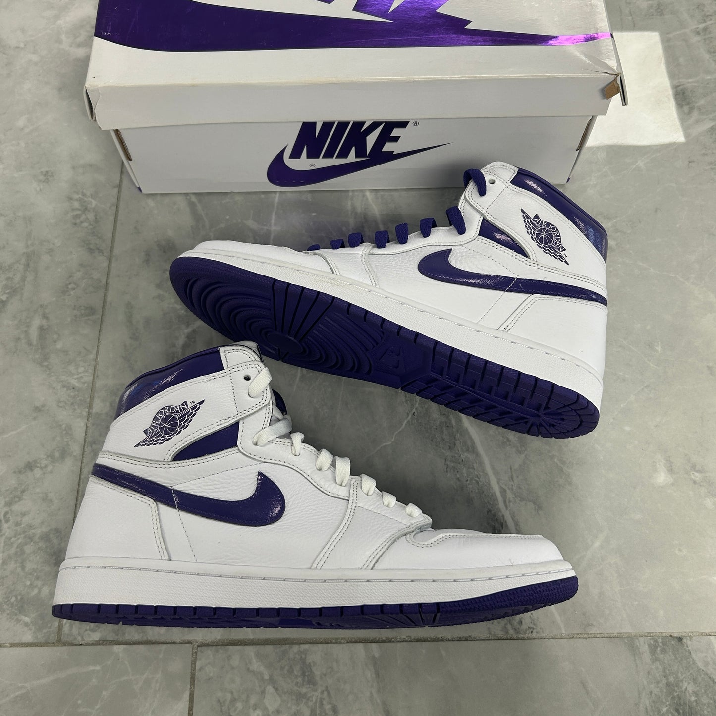 Jordan 1 Retro High Court Purple (USED)