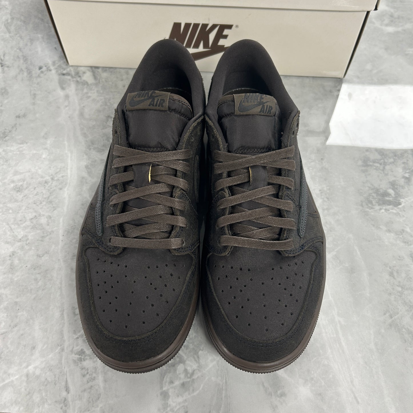 Jordan 1 Low Retro Travis Scott Brown Velvet (USED)