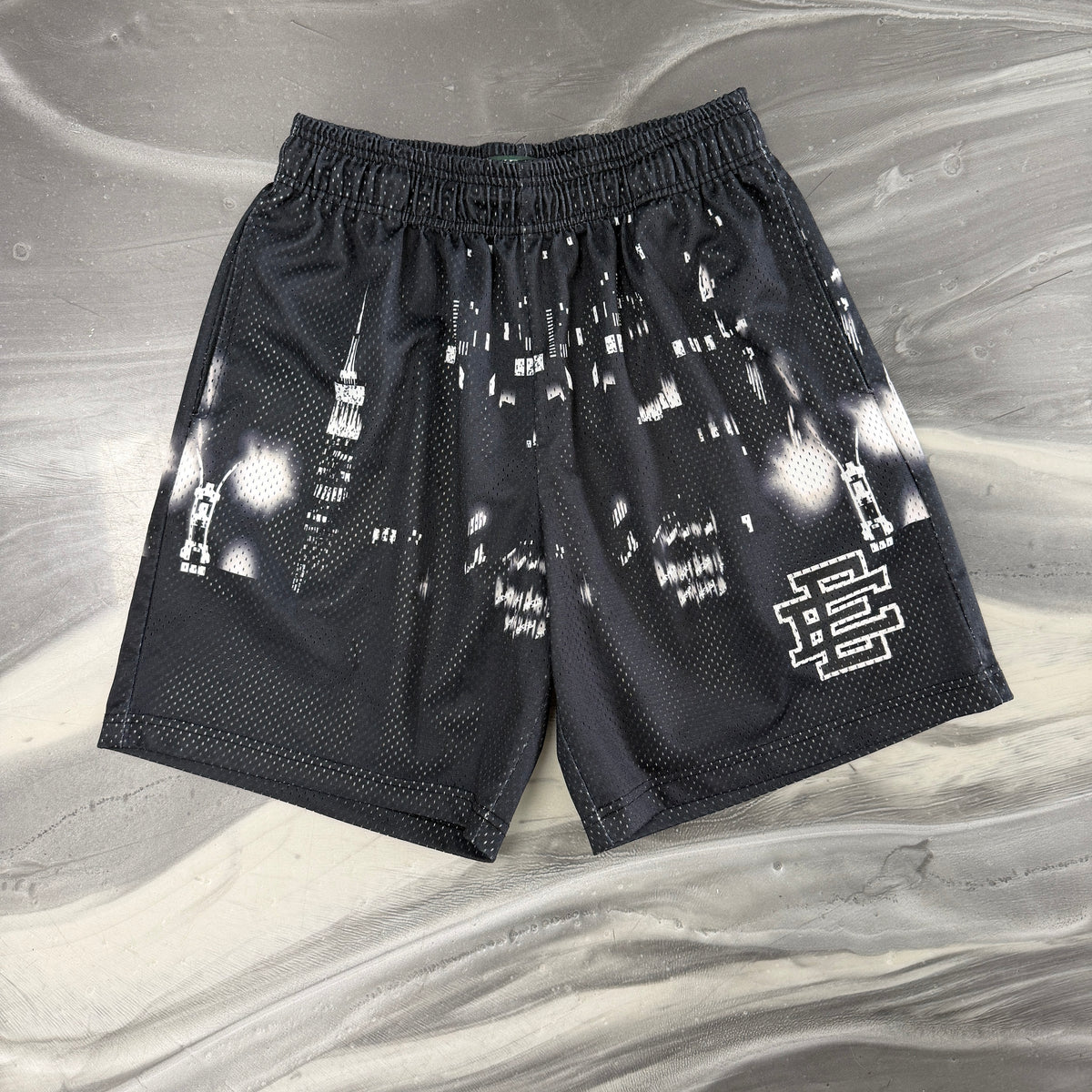 Eric Emanuel Black Skyline Basic Shorts